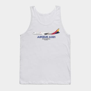 Airbus A321 - Asiana Airlines Tank Top